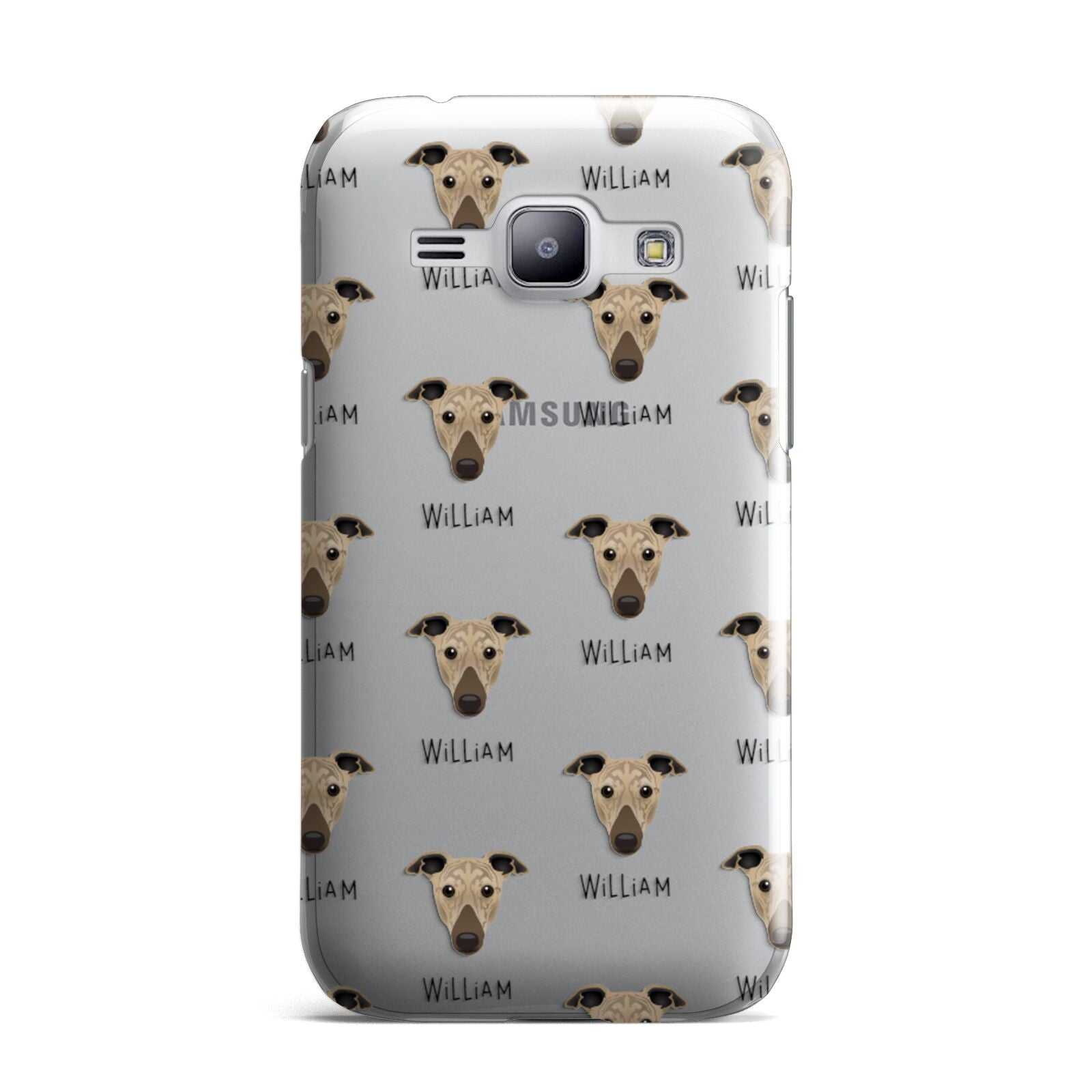 Greyhound Icon with Name Samsung Galaxy J1 2015 Case