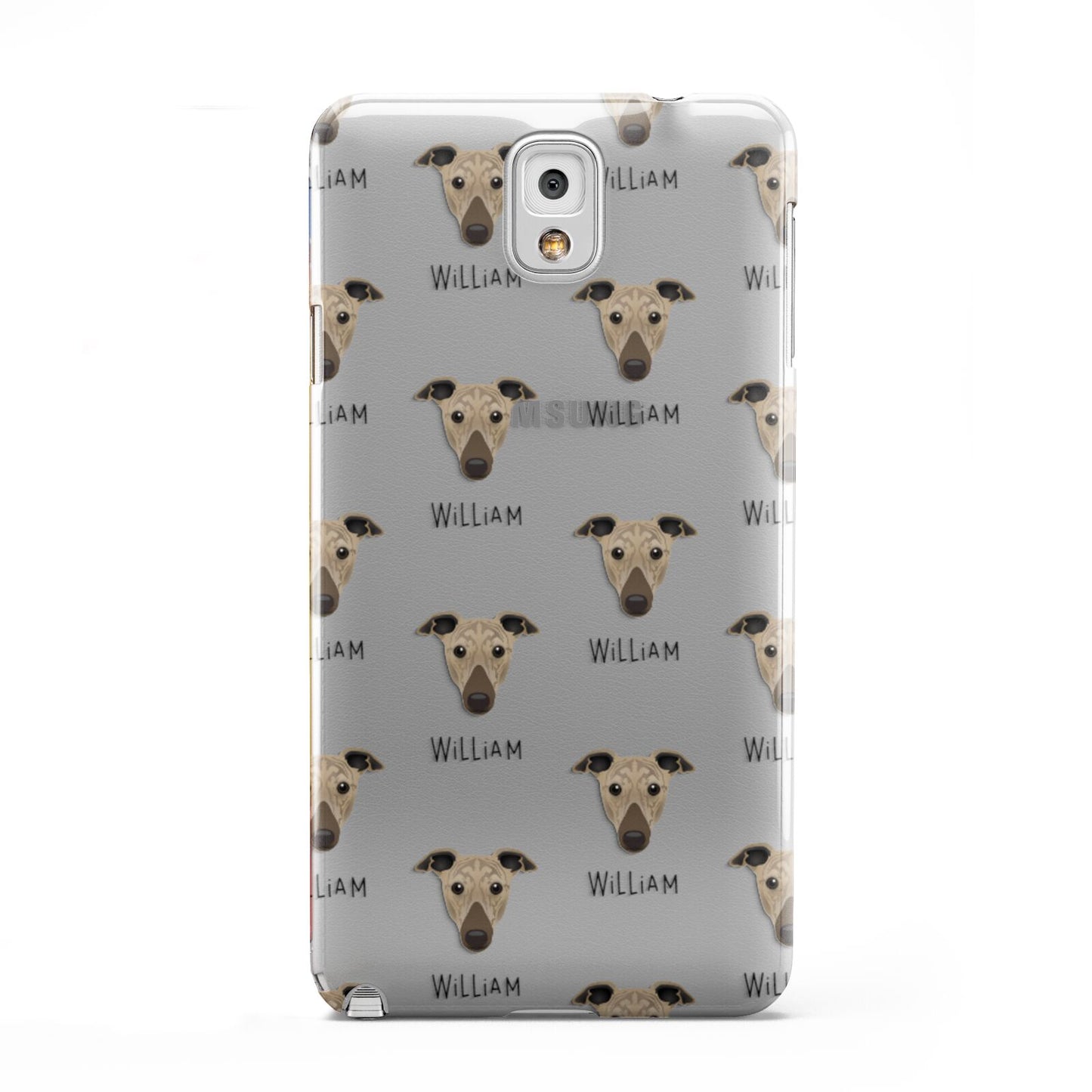 Greyhound Icon with Name Samsung Galaxy Note 3 Case