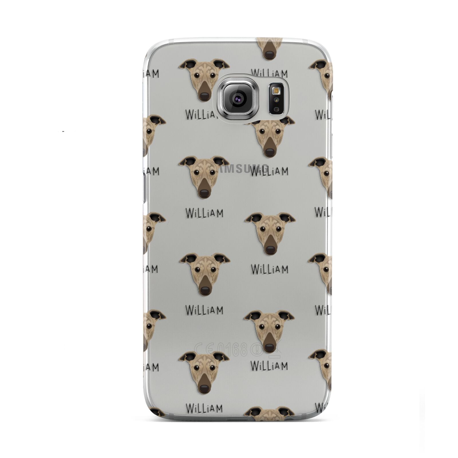 Greyhound Icon with Name Samsung Galaxy S6 Case