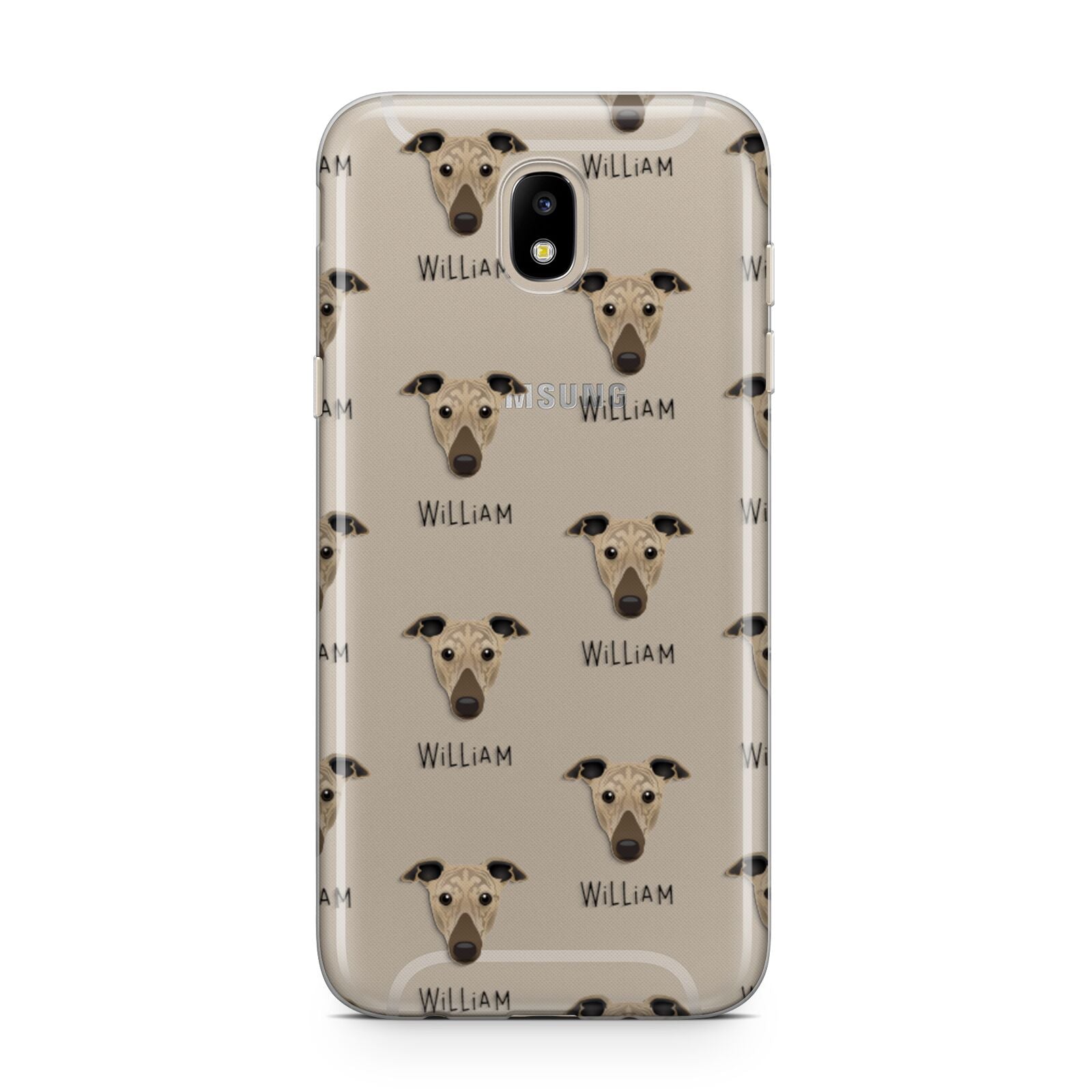 Greyhound Icon with Name Samsung J5 2017 Case