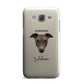 Greyhound Personalised Samsung Galaxy J7 Case