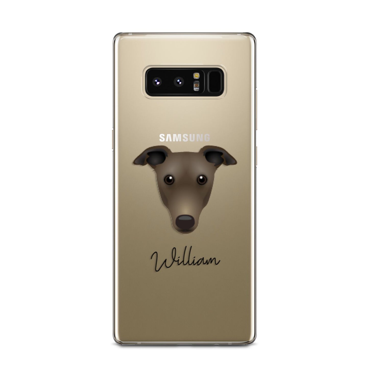Greyhound Personalised Samsung Galaxy Note 8 Case