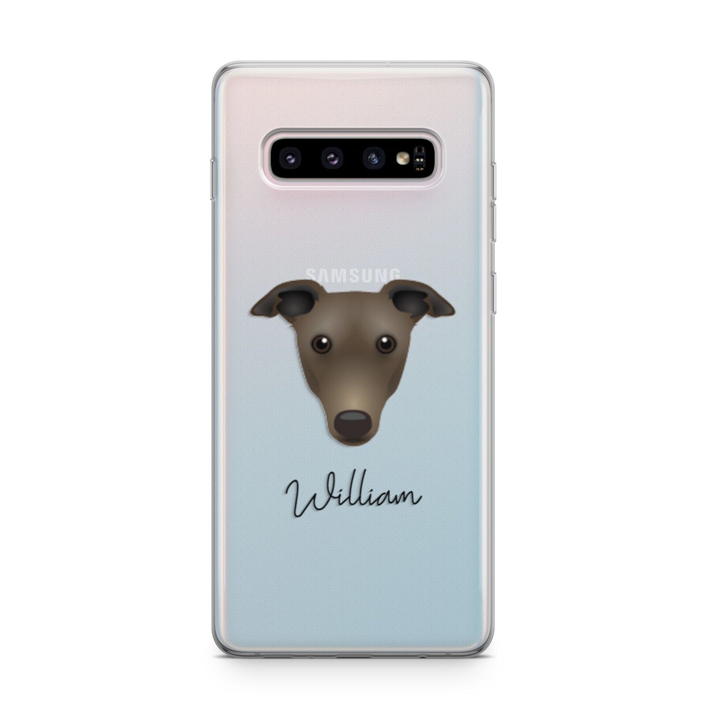Greyhound Personalised Samsung Galaxy S10 Plus Case
