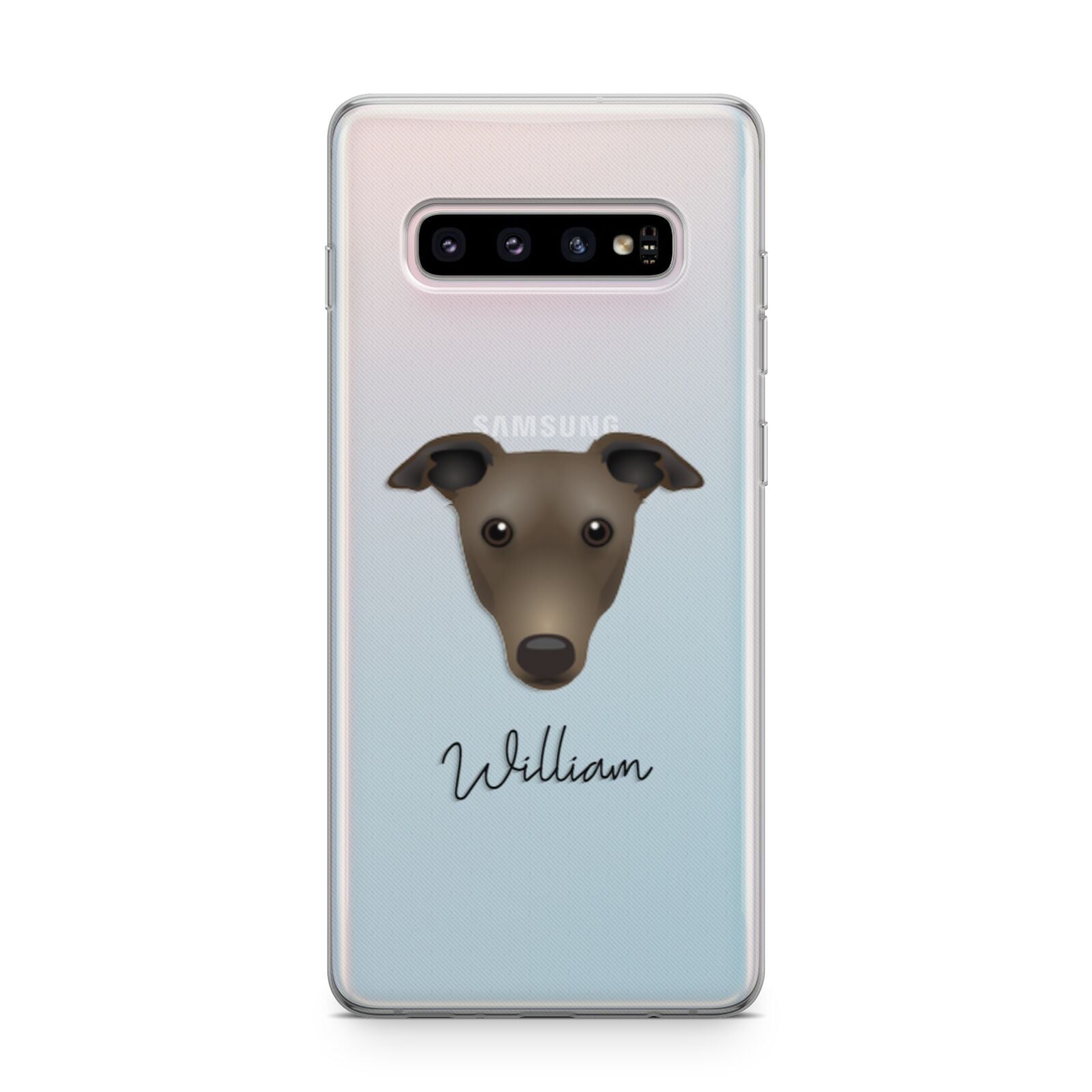 Greyhound Personalised Samsung Galaxy S10 Plus Case