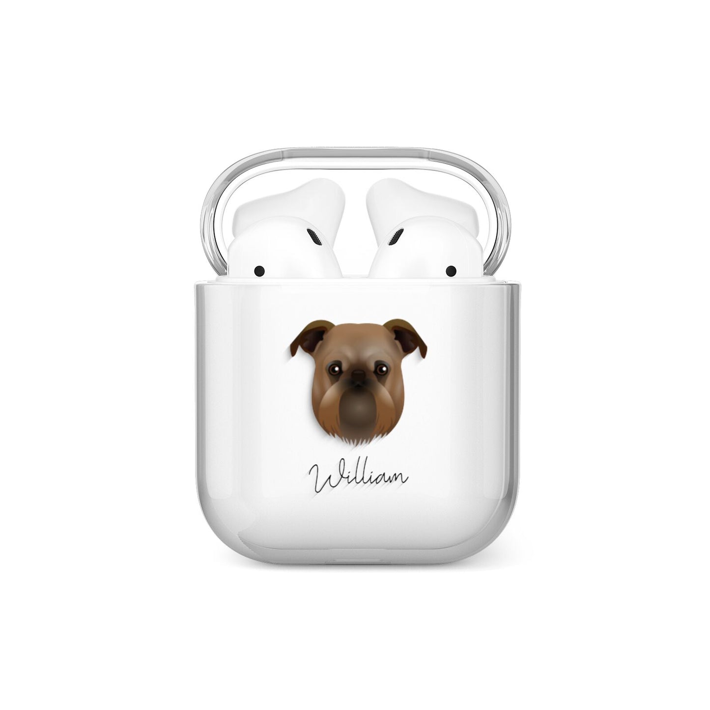 Griffon Bruxellois Personalised AirPods Case