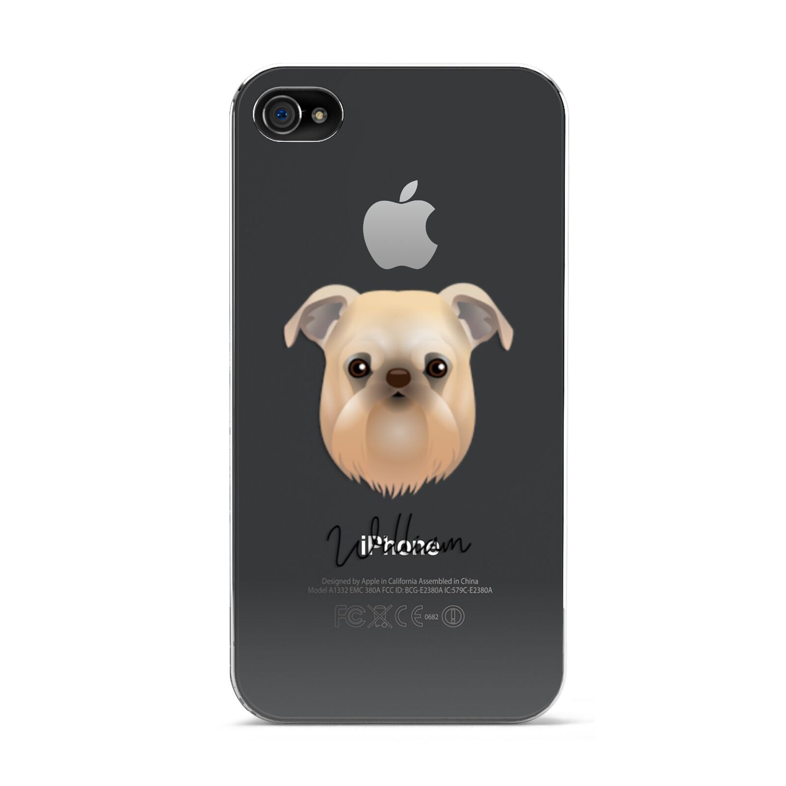 Griffon Bruxellois Personalised Apple iPhone 4s Case