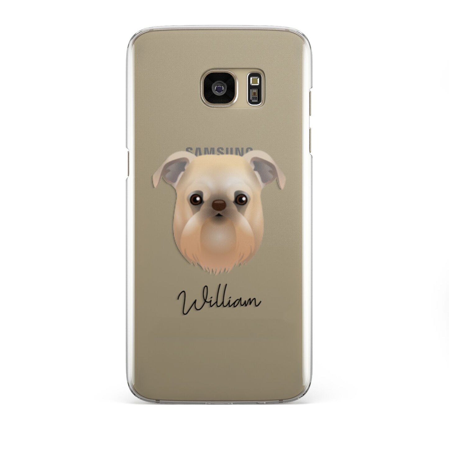 Griffon Bruxellois Personalised Samsung Galaxy S7 Edge Case