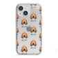 Griffon Fauve De Bretagne Icon with Name iPhone 13 Mini TPU Impact Case with White Edges