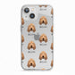 Griffon Fauve De Bretagne Icon with Name iPhone 13 TPU Impact Case with White Edges