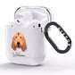 Griffon Fauve De Bretagne Personalised AirPods Clear Case Side Image