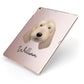 Griffon Fauve De Bretagne Personalised Apple iPad Case on Rose Gold iPad Side View