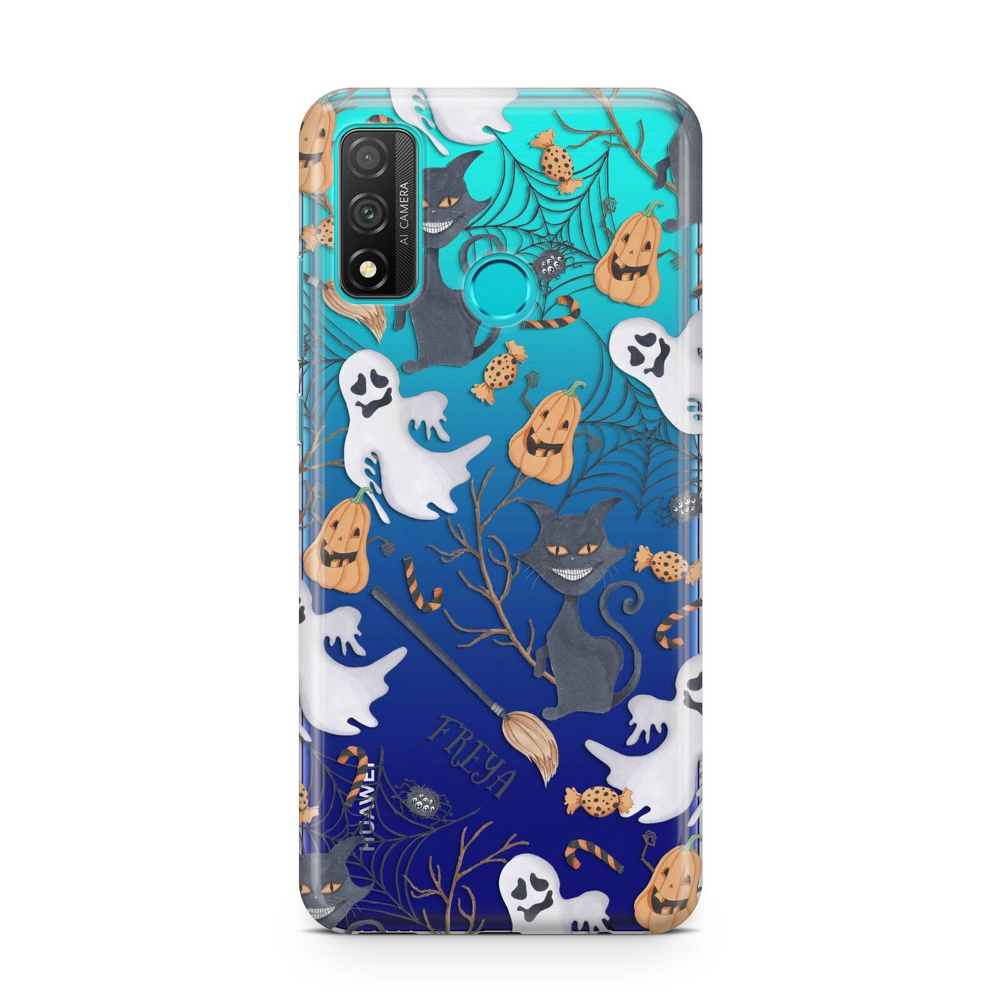 Grinning Cat Halloween Huawei P Smart 2020