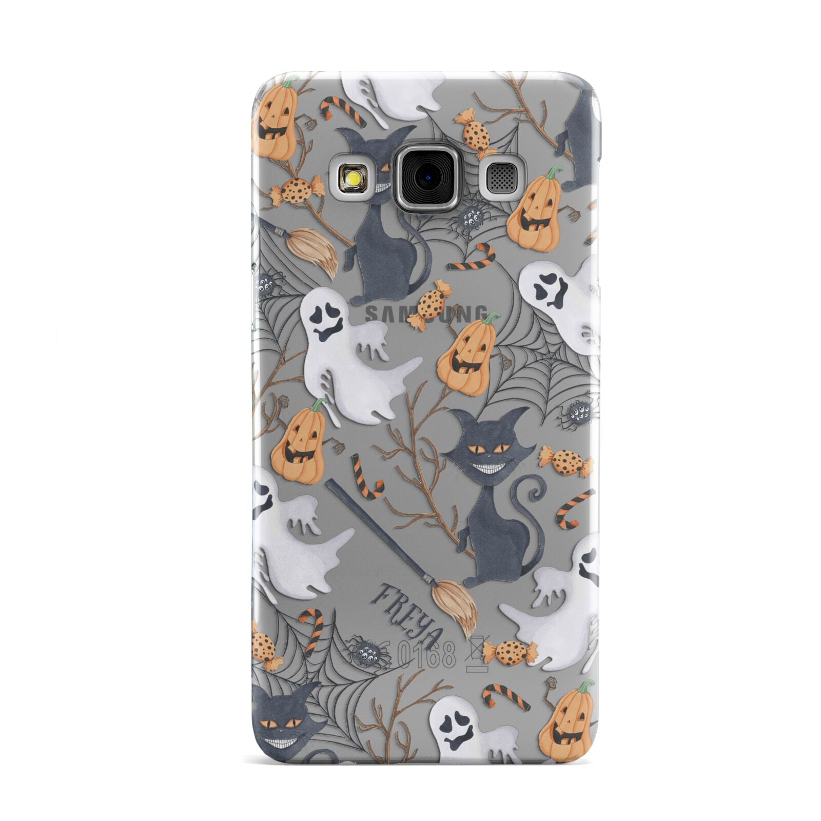 Grinning Cat Halloween Samsung Galaxy A3 Case