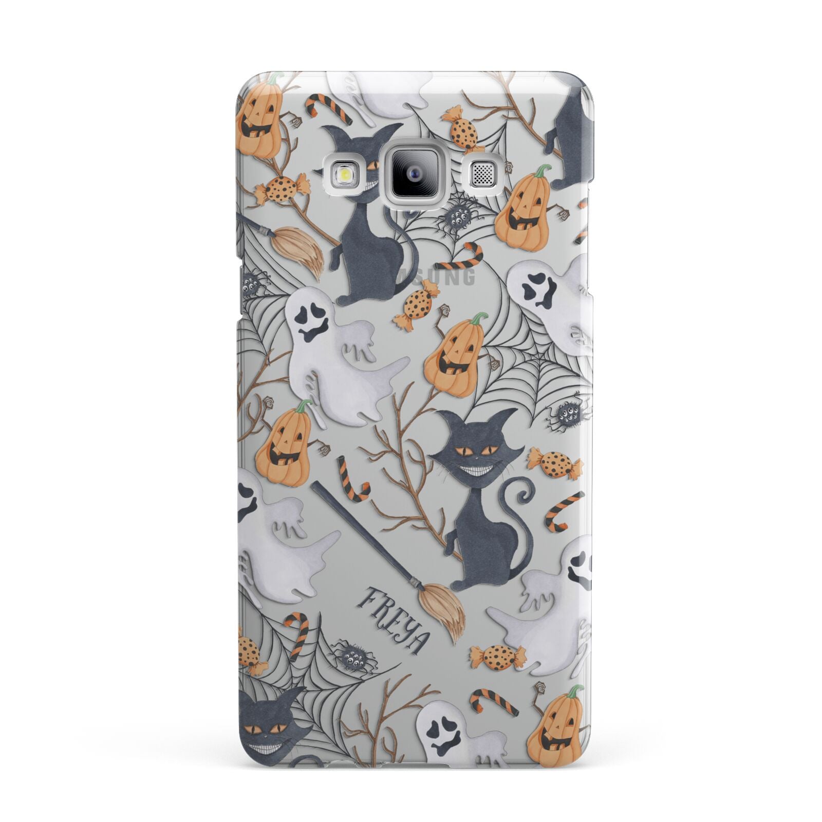 Grinning Cat Halloween Samsung Galaxy A7 2015 Case