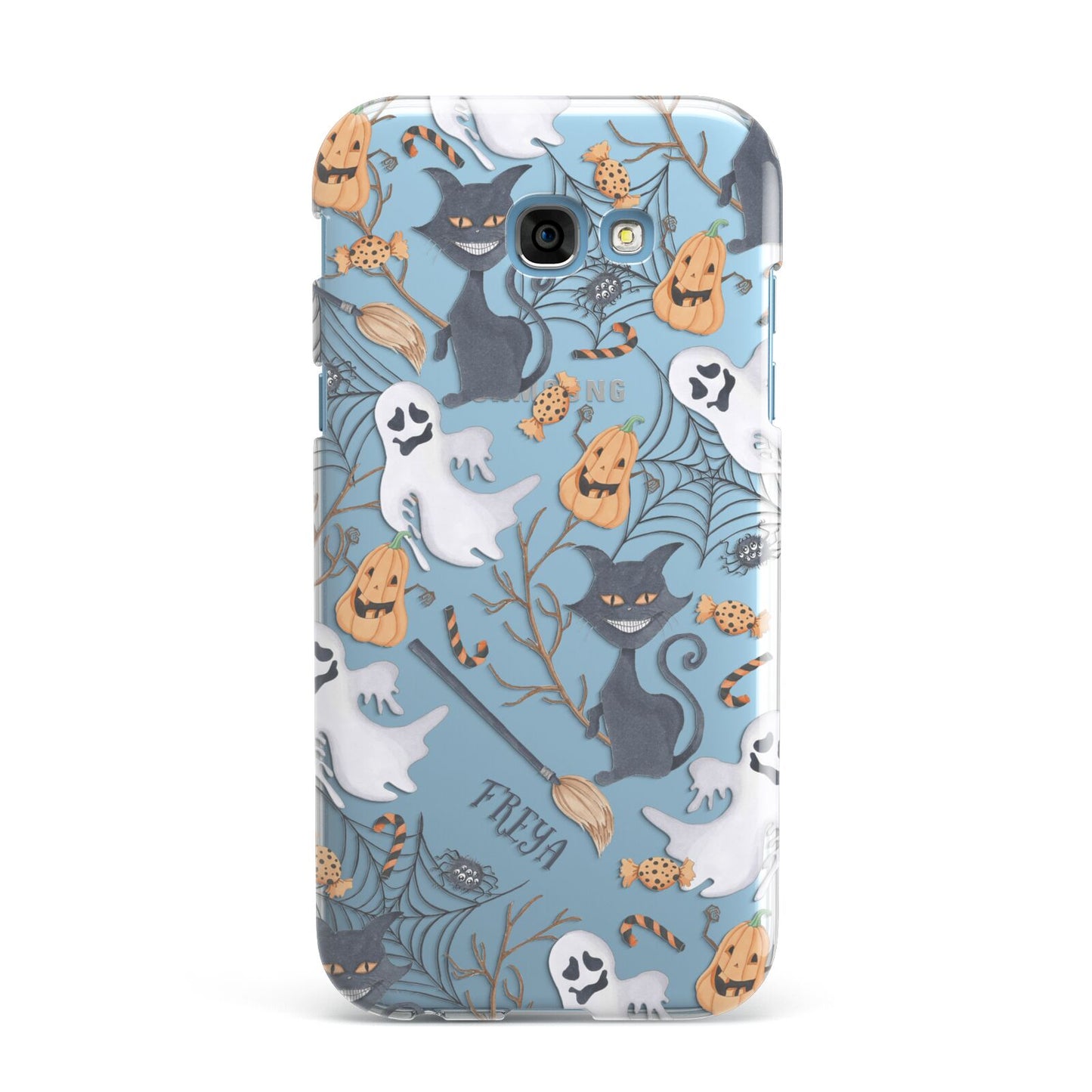 Grinning Cat Halloween Samsung Galaxy A7 2017 Case