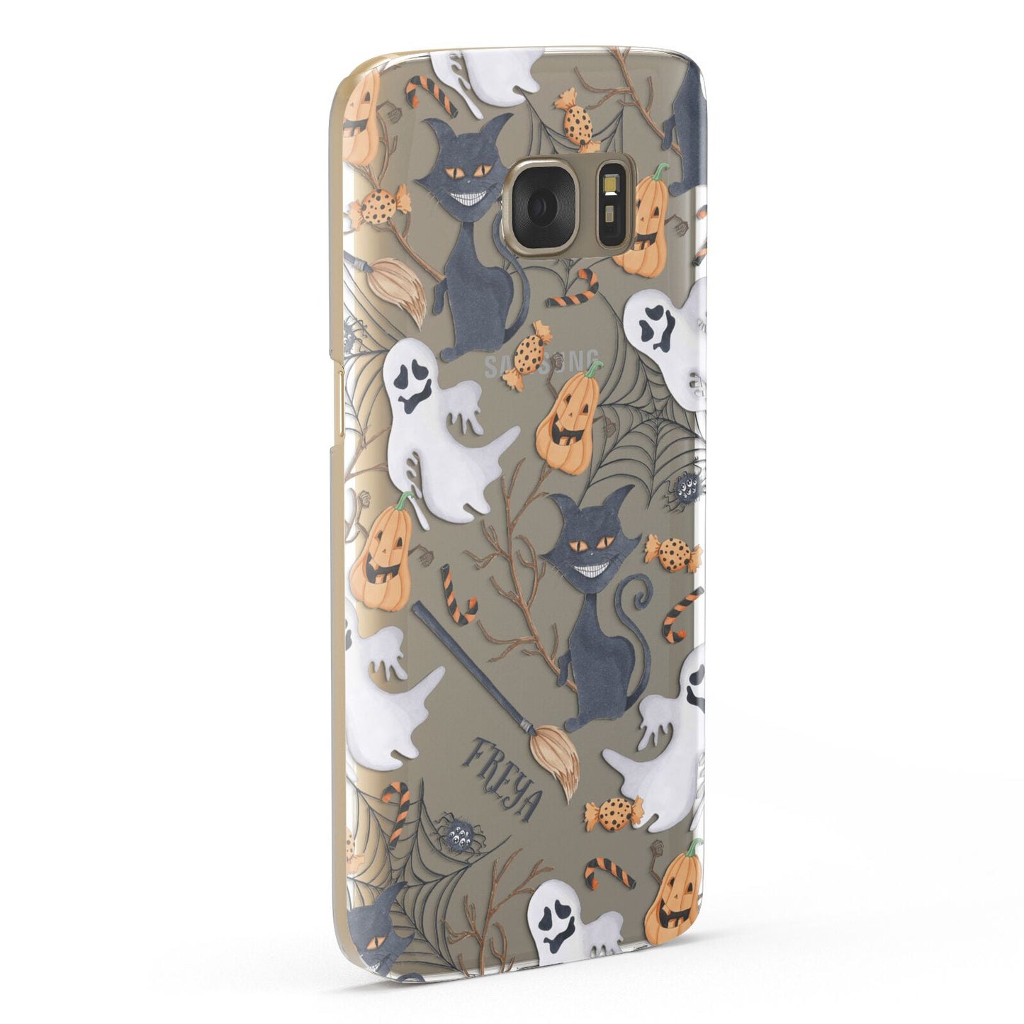 Grinning Cat Halloween Samsung Galaxy Case Fourty Five Degrees