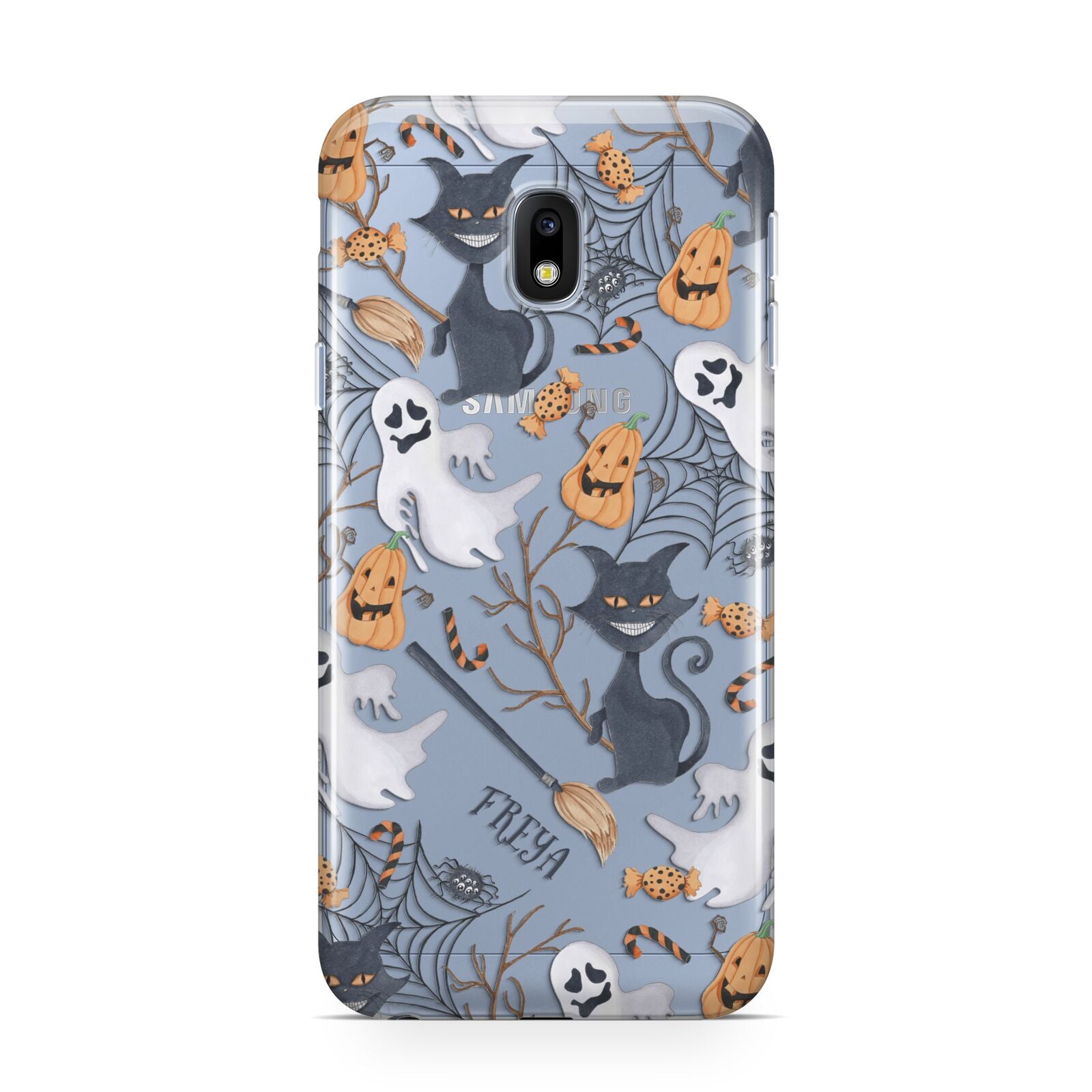 Grinning Cat Halloween Samsung Galaxy J3 2017 Case