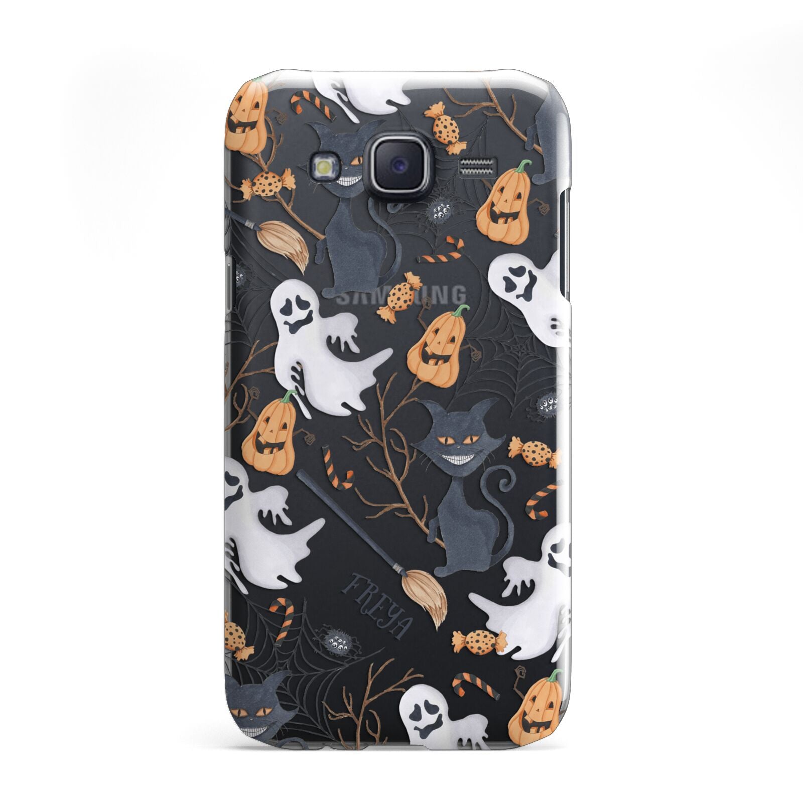 Grinning Cat Halloween Samsung Galaxy J5 Case