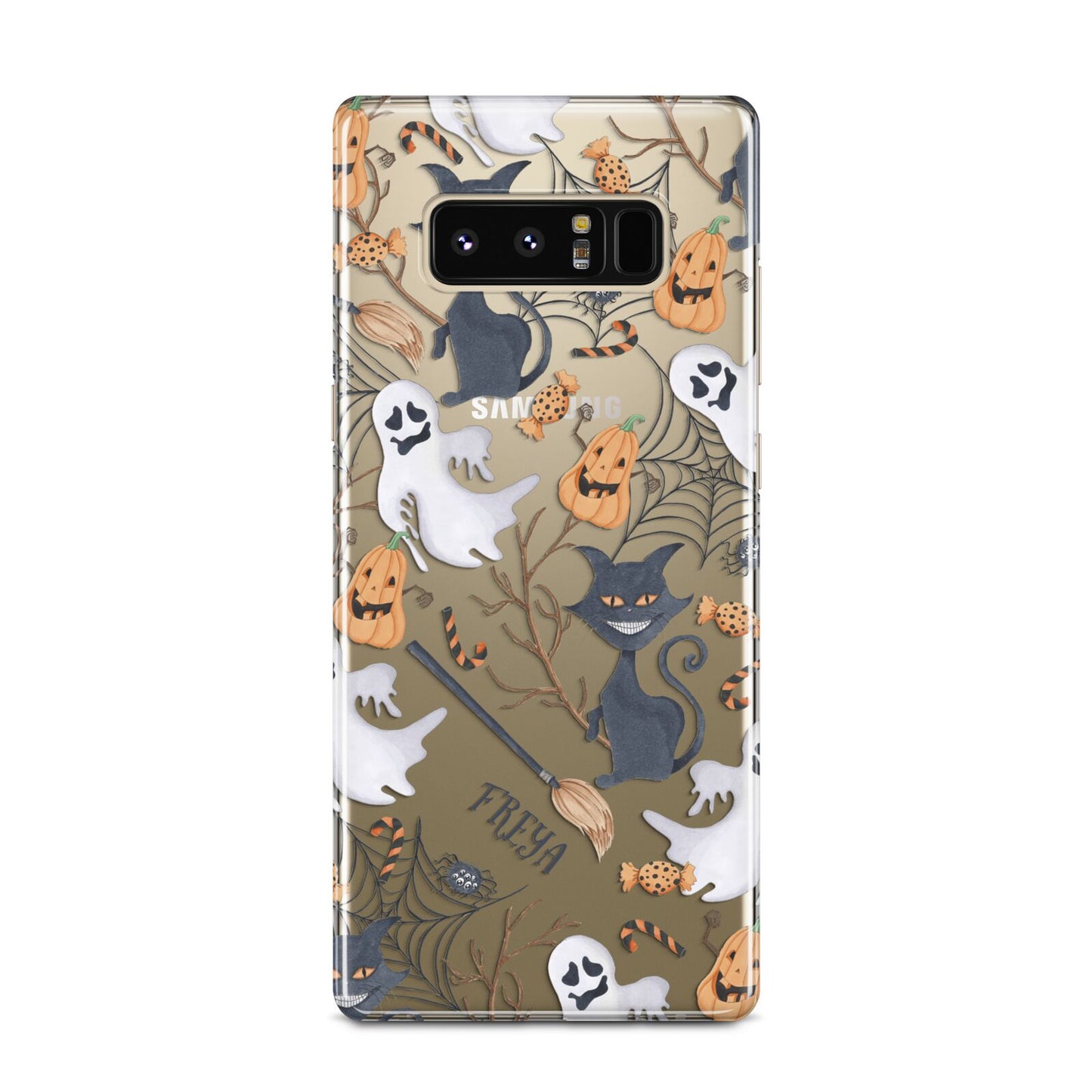 Grinning Cat Halloween Samsung Galaxy Note 8 Case