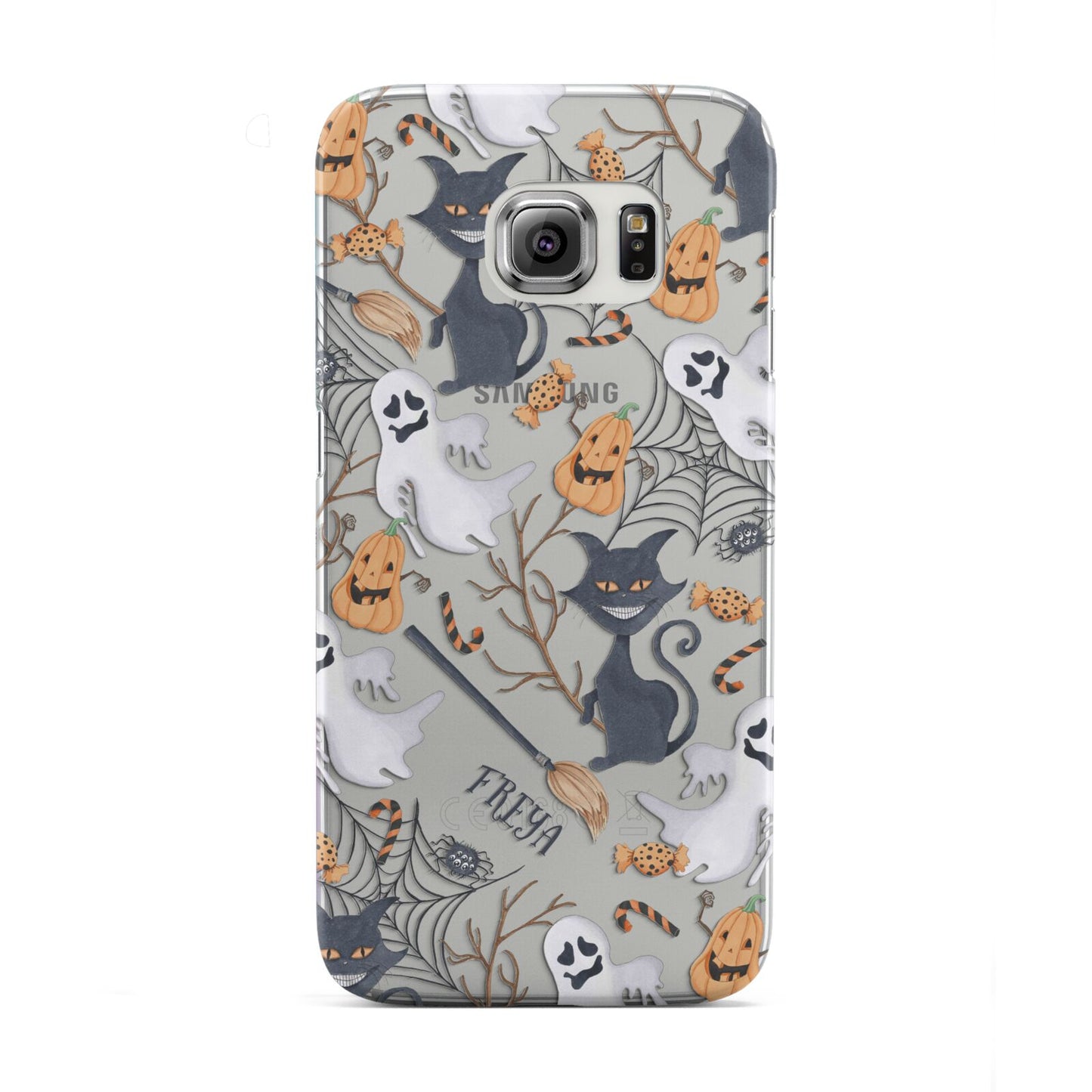 Grinning Cat Halloween Samsung Galaxy S6 Edge Case