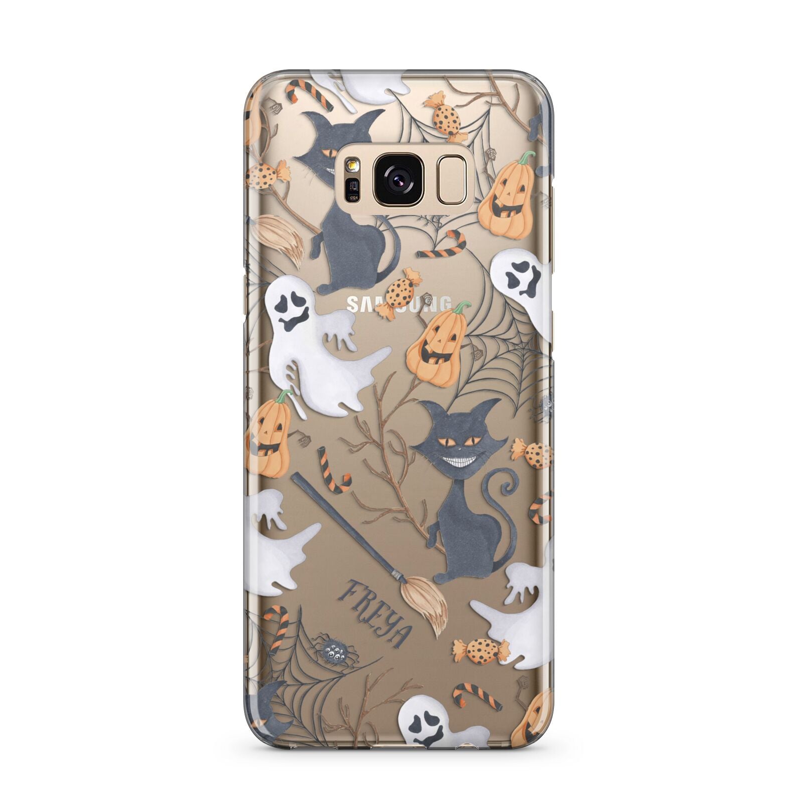 Grinning Cat Halloween Samsung Galaxy S8 Plus Case