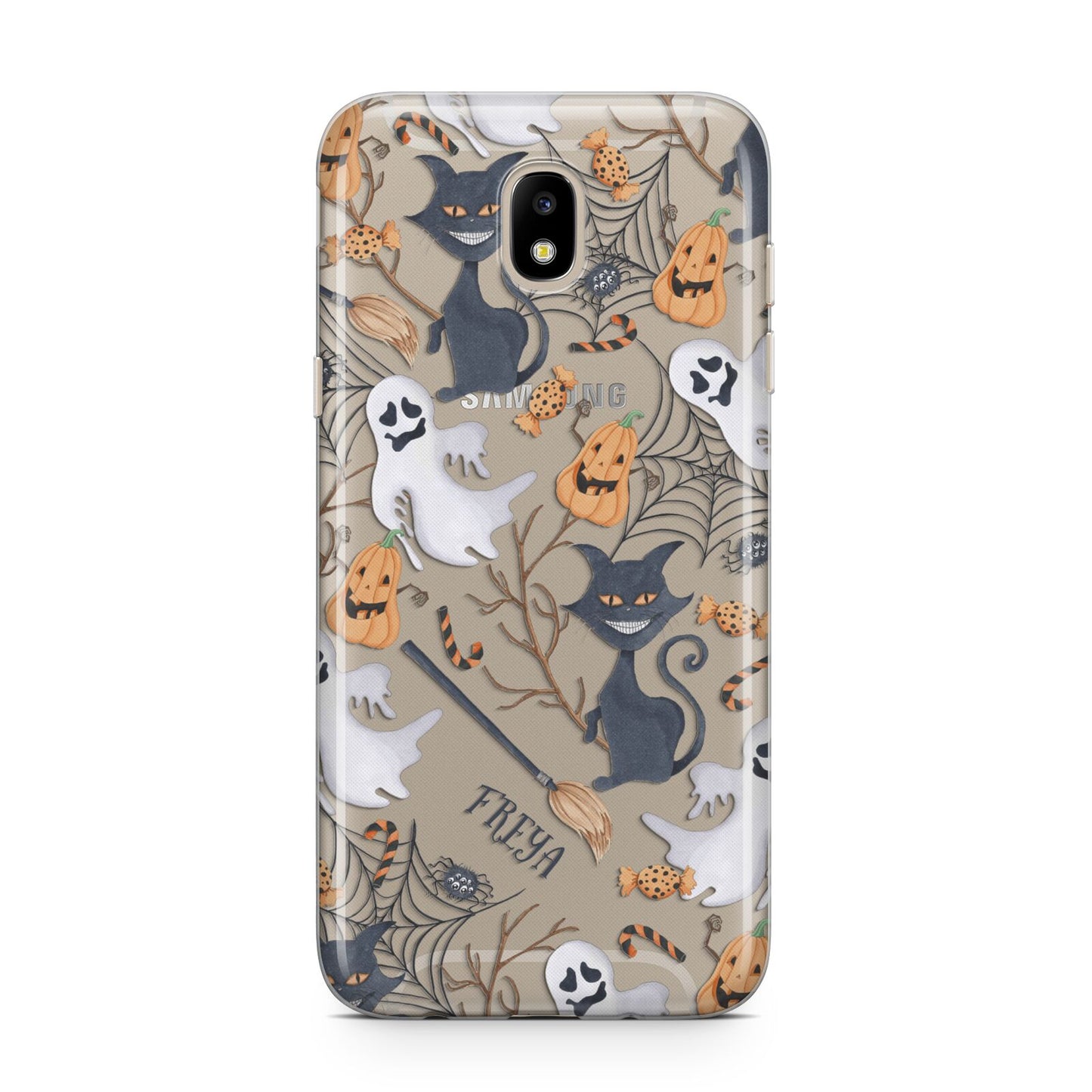 Grinning Cat Halloween Samsung J5 2017 Case