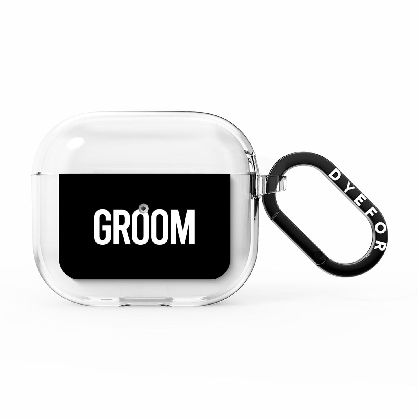 Groom AirPods Clear Case 3rd Gen