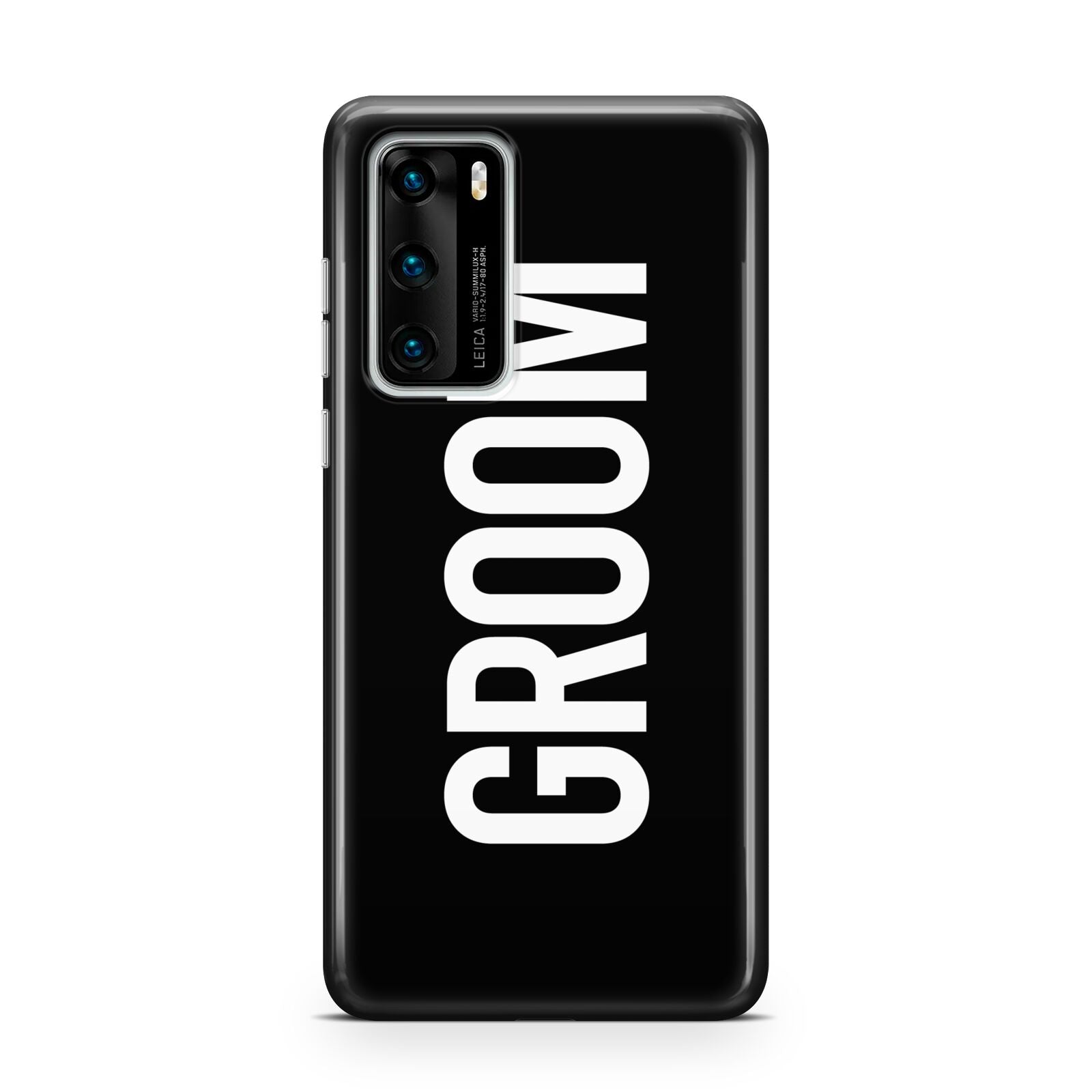 Groom Huawei P40 Phone Case