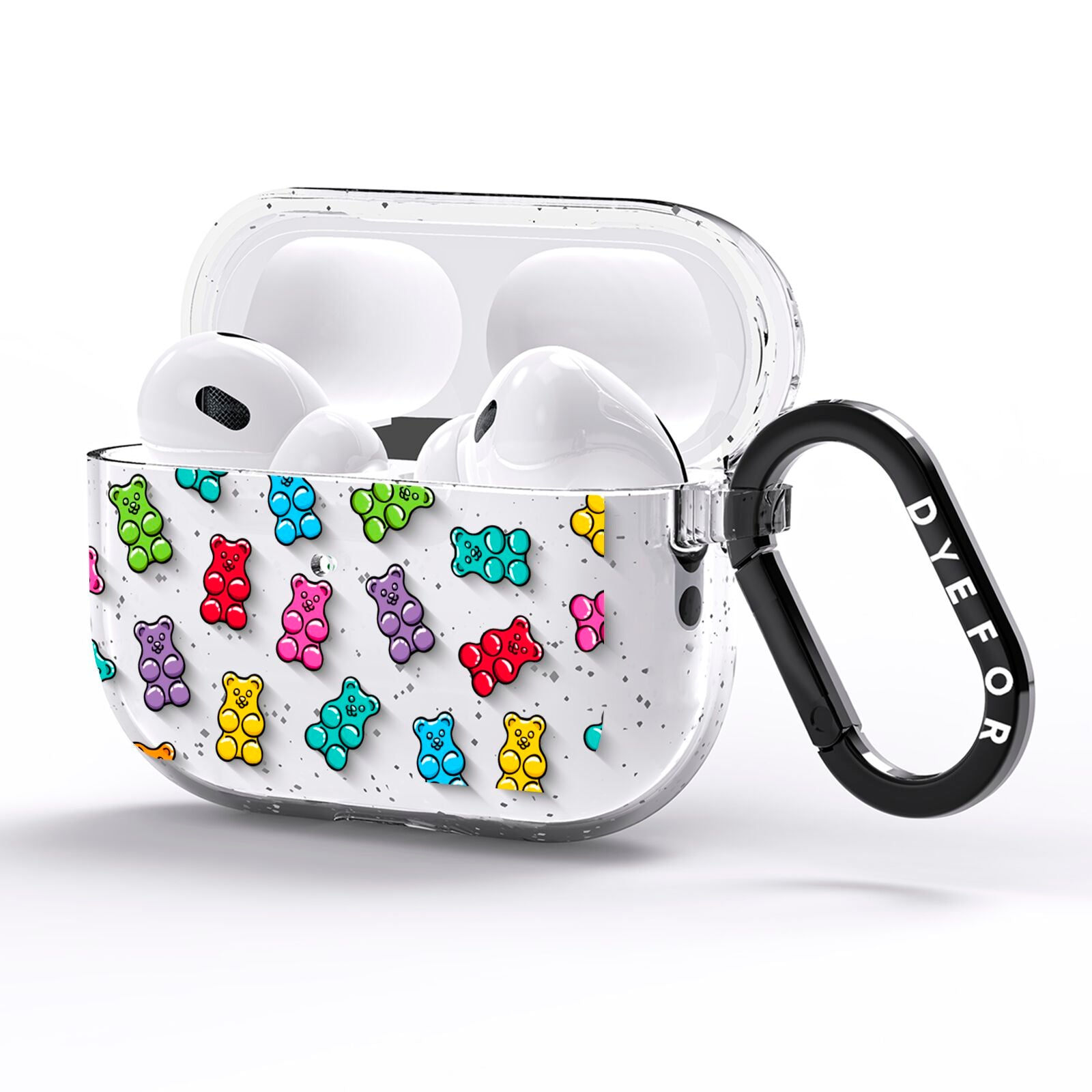 Gummy Bear AirPods Pro Glitter Case Side Image