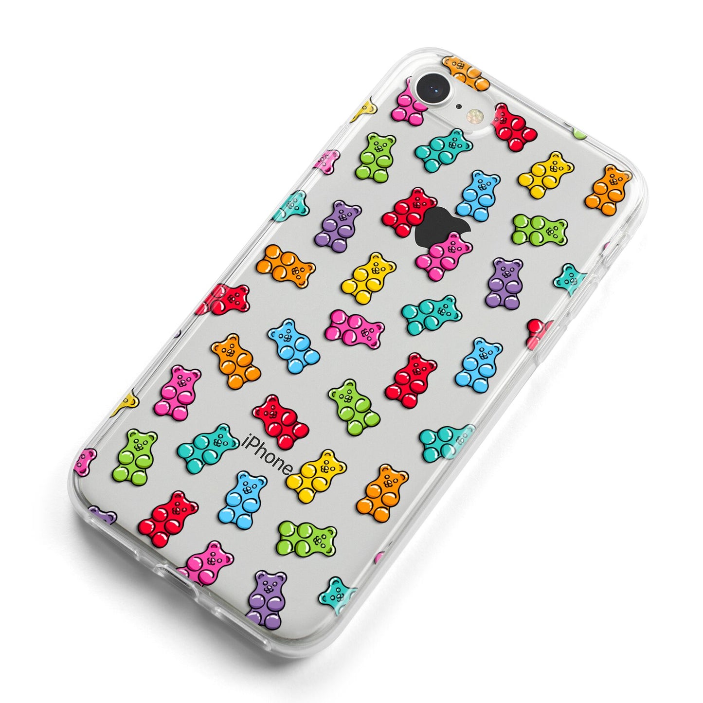 Gummy Bear iPhone 8 Bumper Case on Silver iPhone Alternative Image