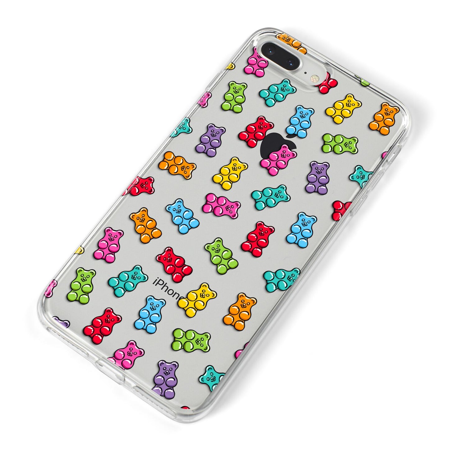 Gummy Bear iPhone 8 Plus Bumper Case on Silver iPhone Alternative Image