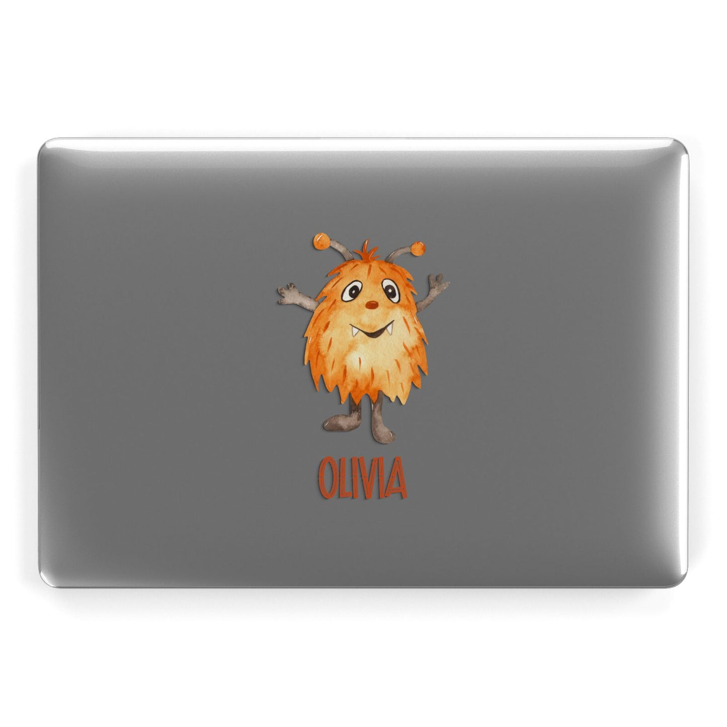 Hairy Halloween Monster Apple MacBook Case