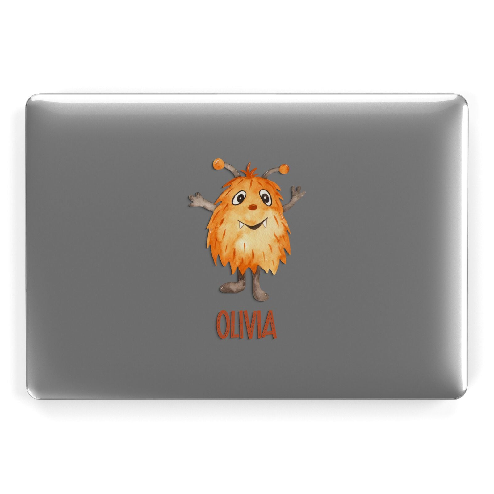 Hairy Halloween Monster Apple MacBook Case