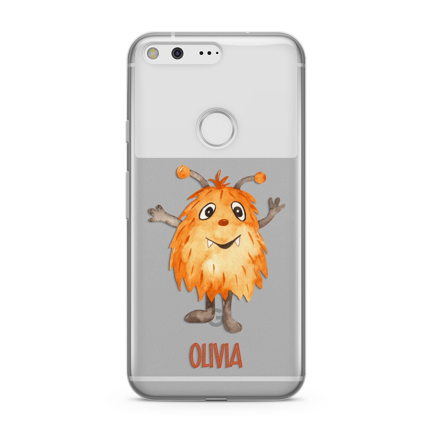 Hairy Halloween Monster Google Pixel Case