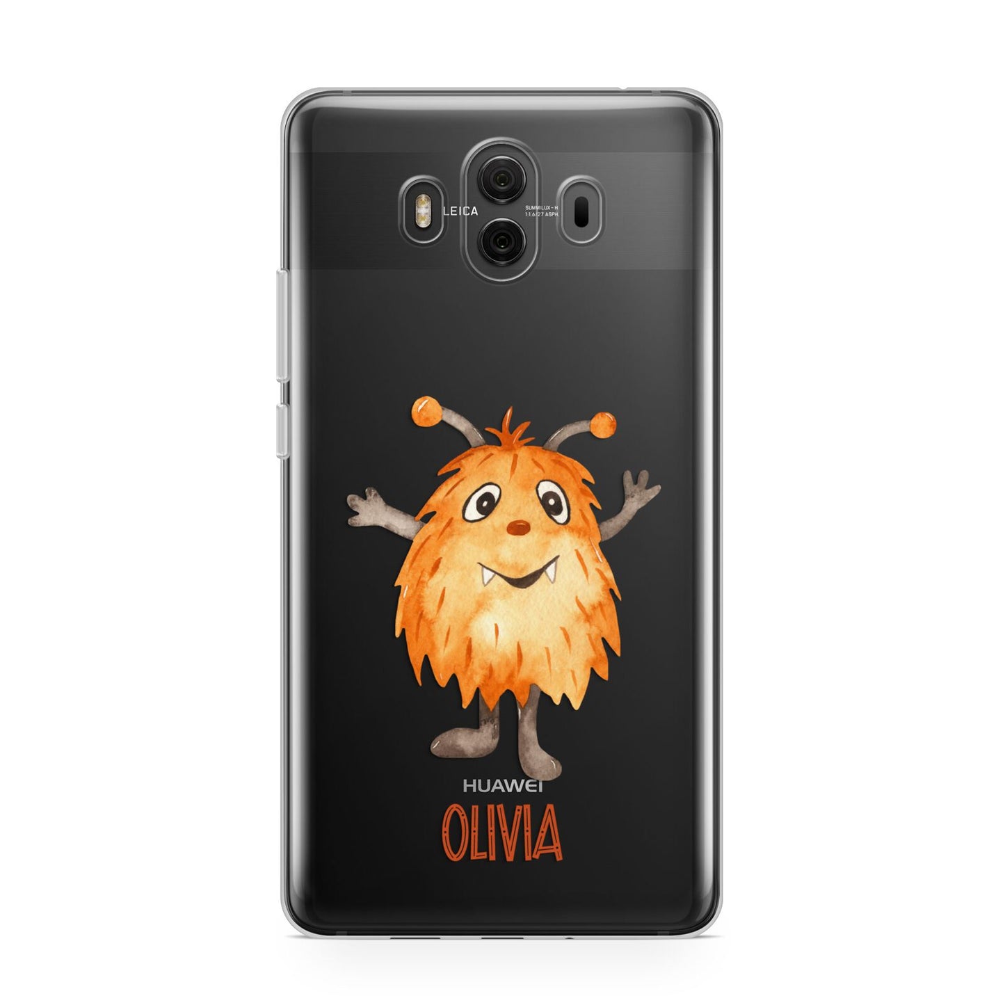 Hairy Halloween Monster Huawei Mate 10 Protective Phone Case