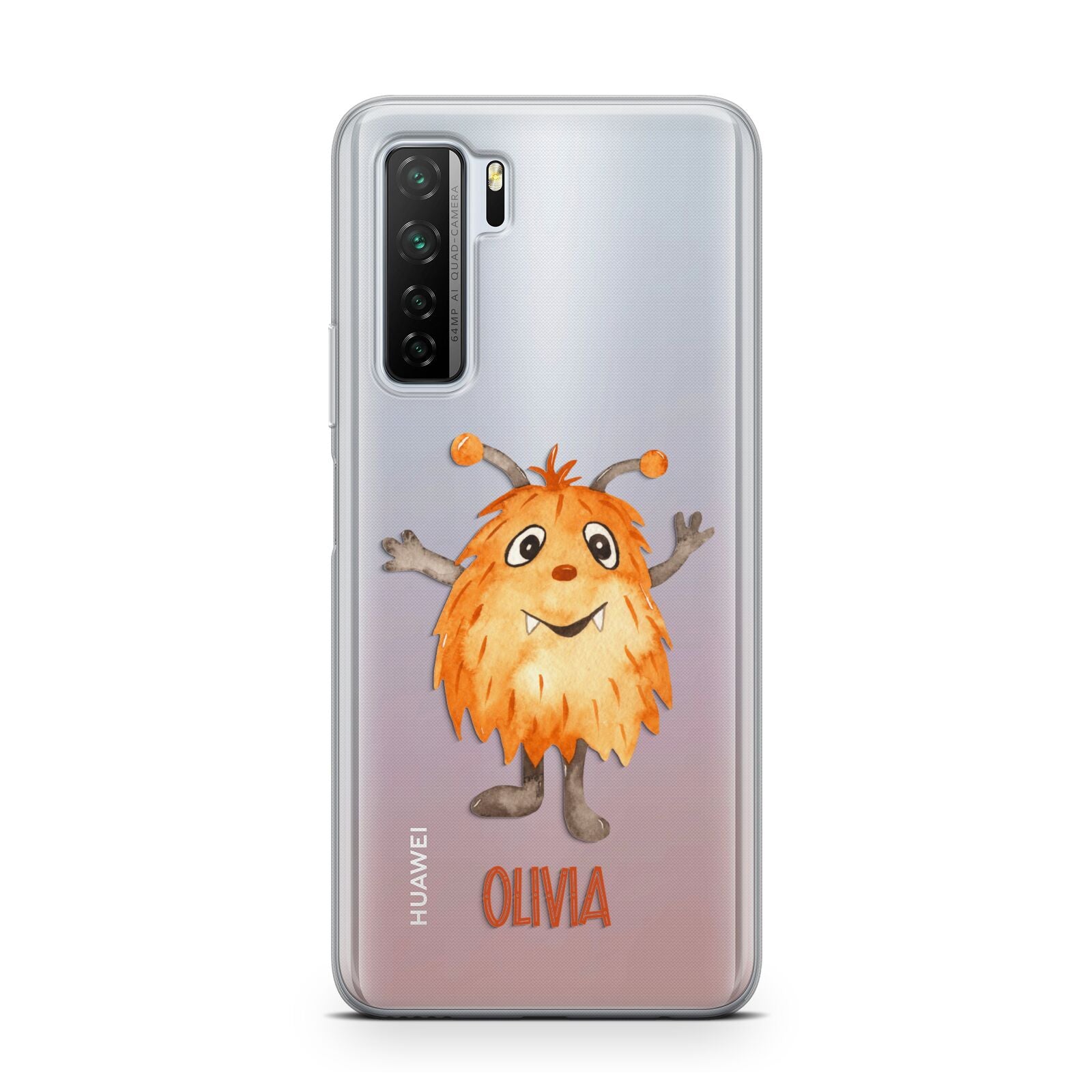 Hairy Halloween Monster Huawei P40 Lite 5G Phone Case