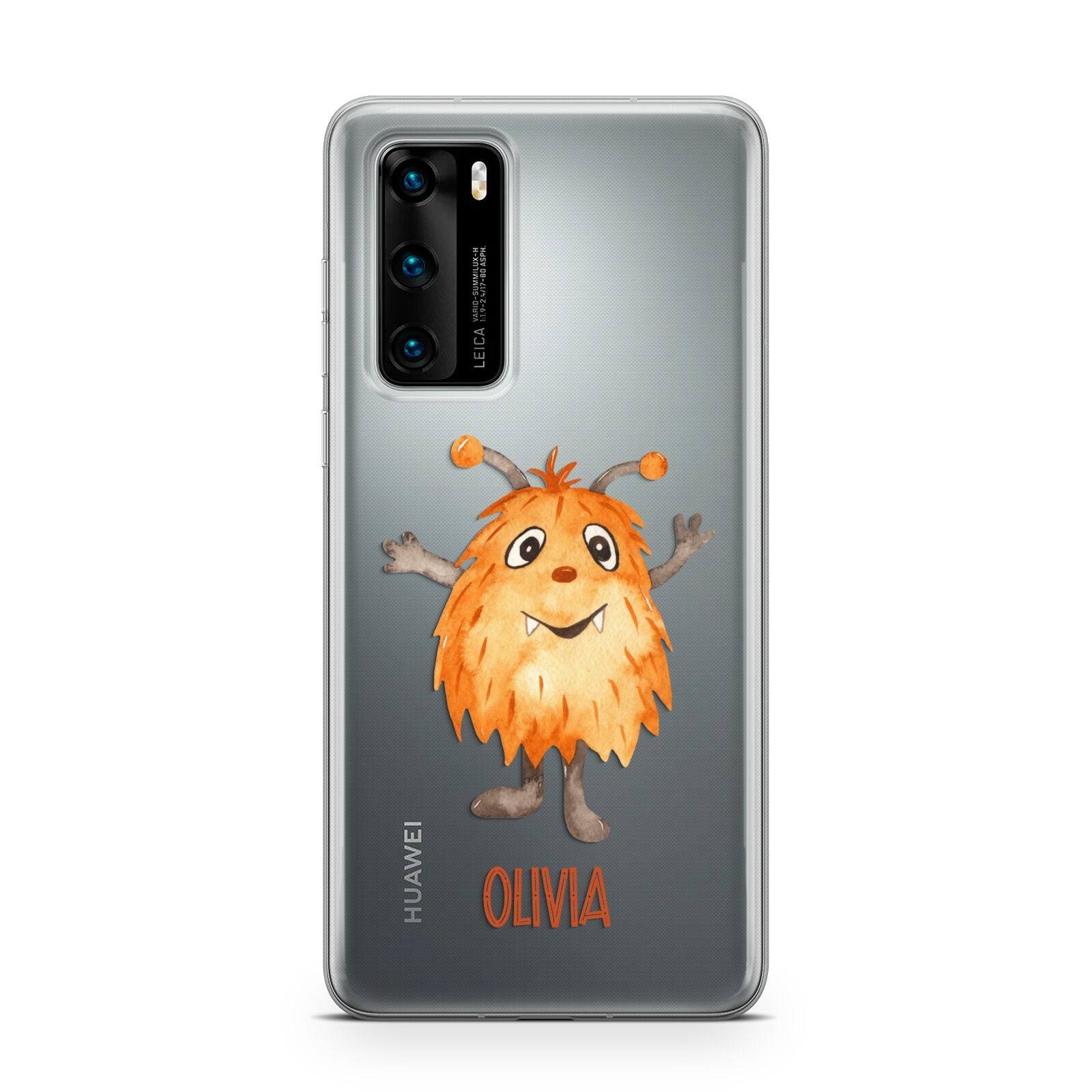 Hairy Halloween Monster Huawei P40 Phone Case