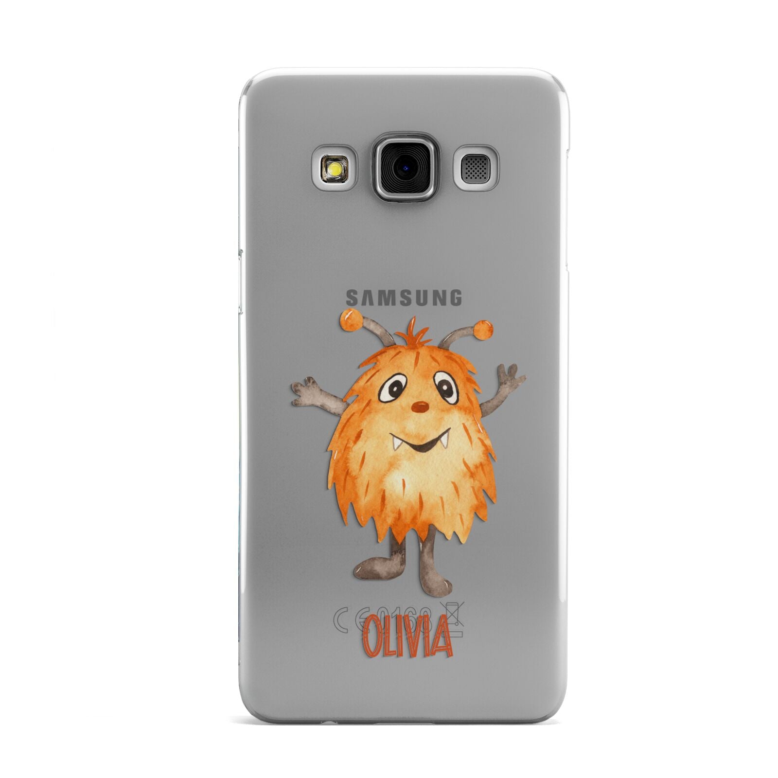 Hairy Halloween Monster Samsung Galaxy A3 Case