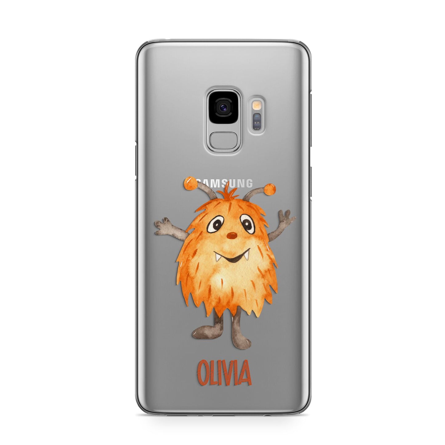 Hairy Halloween Monster Samsung Galaxy S9 Case