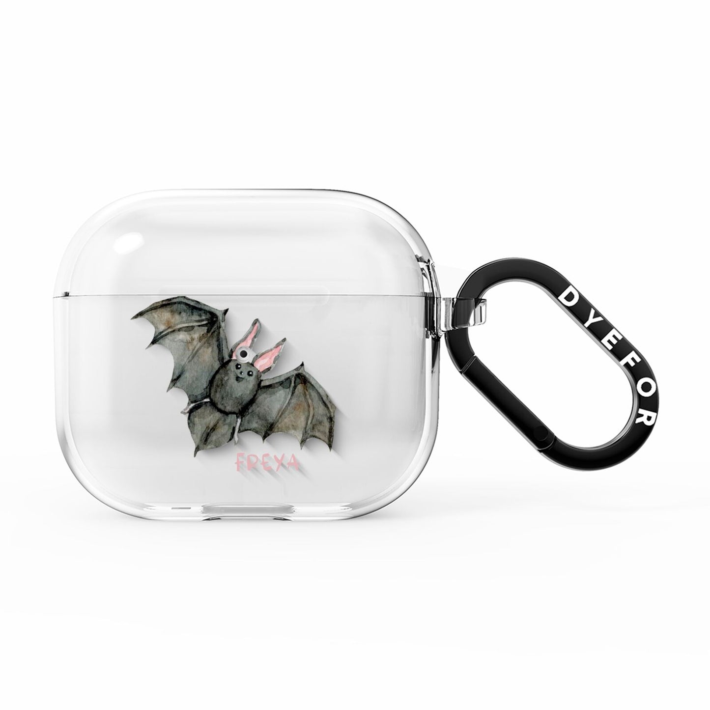 Halloween Bat AirPods Clear Case 3rd Gen