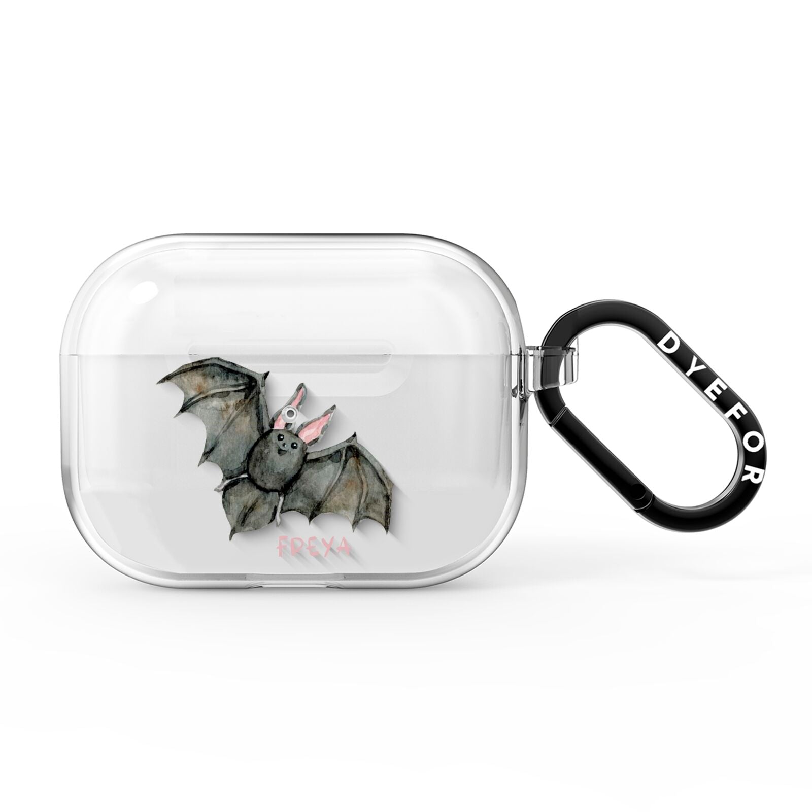 Halloween Bat AirPods Pro Clear Case