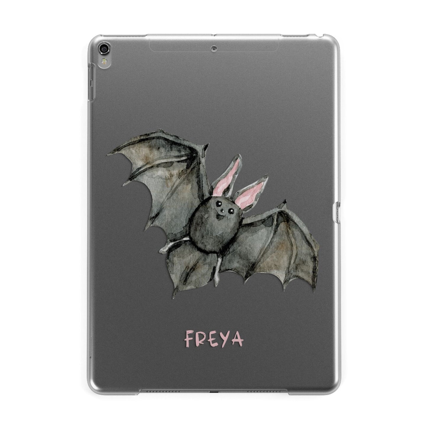 Halloween Bat Apple iPad Grey Case