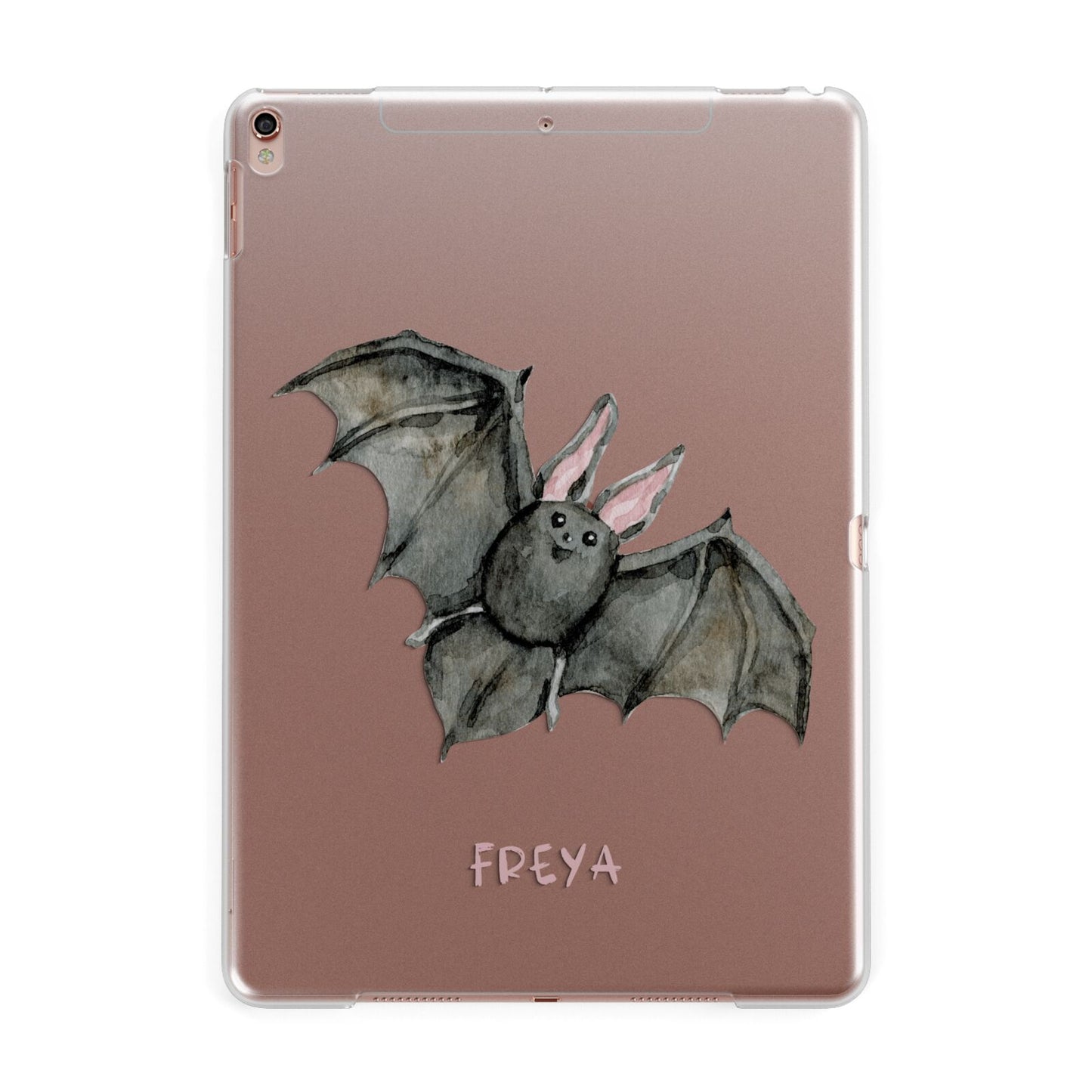 Halloween Bat Apple iPad Rose Gold Case