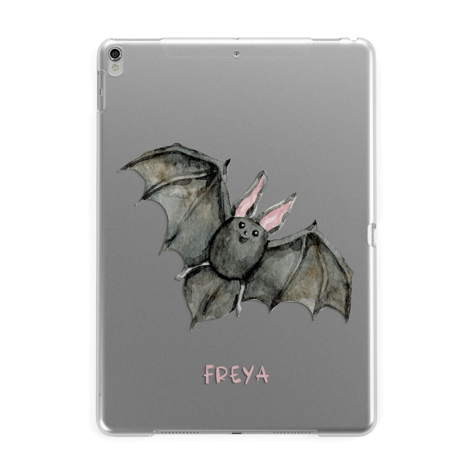 Halloween Bat Apple iPad Silver Case