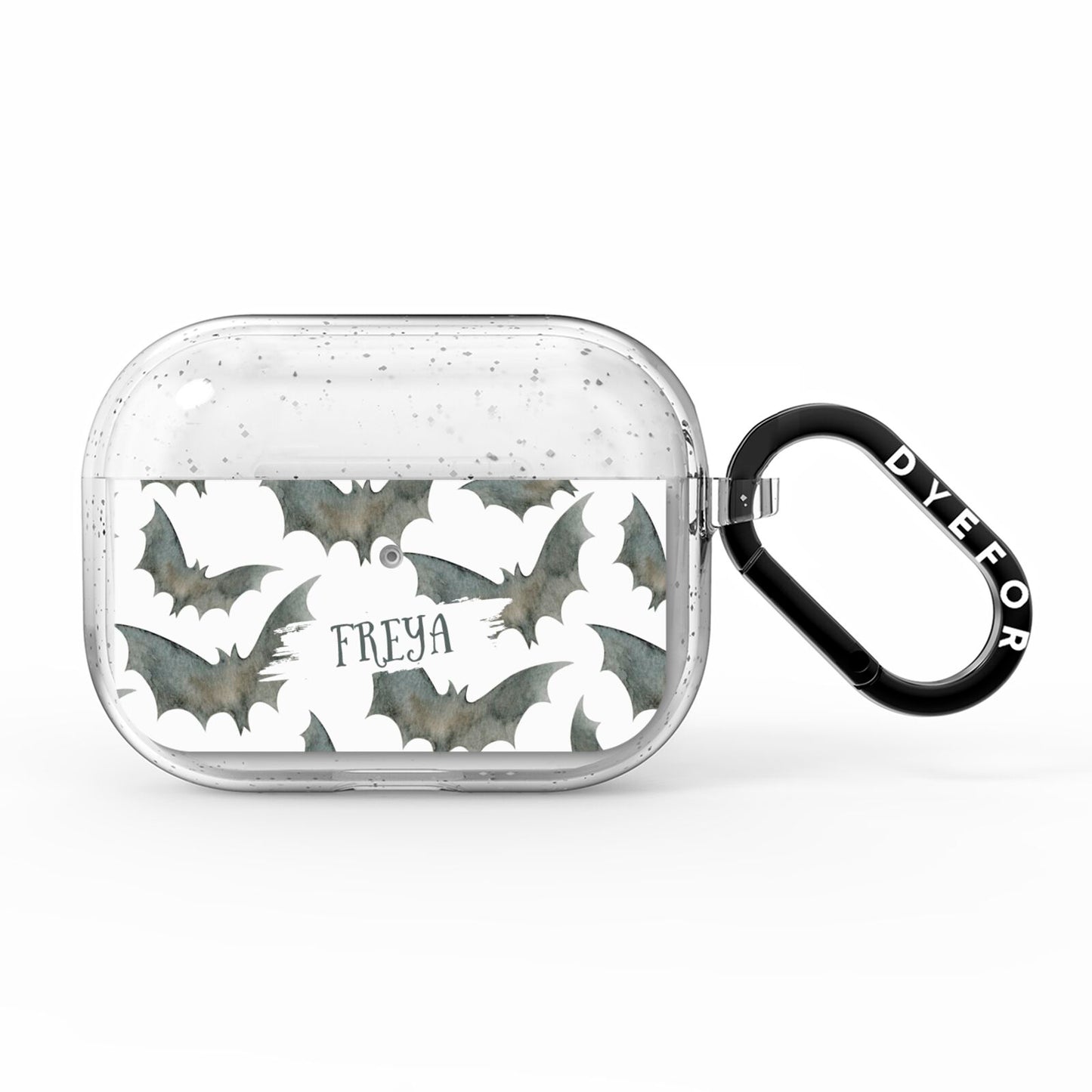 Halloween Bat Cloud AirPods Pro Glitter Case