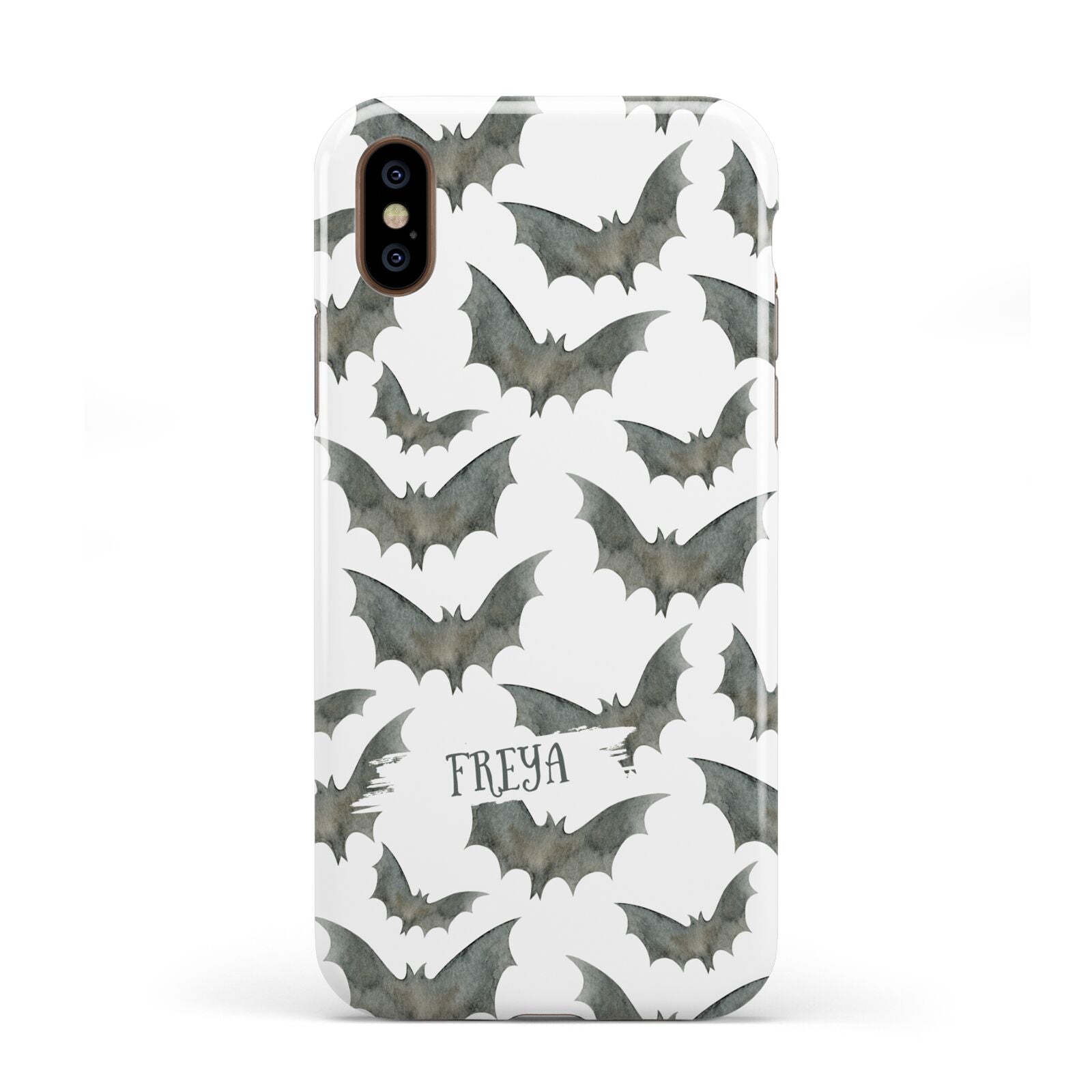 Halloween Bat Cloud Apple iPhone XS 3D Tough