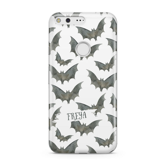 Halloween Bat Cloud Google Pixel Case