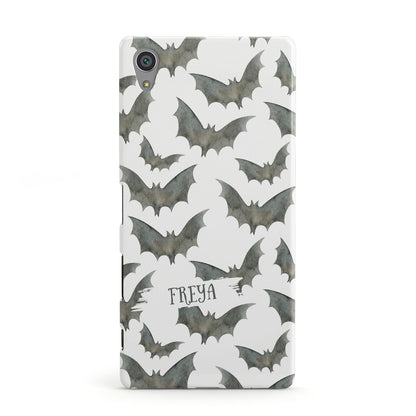 Halloween Bat Cloud Sony Xperia Case