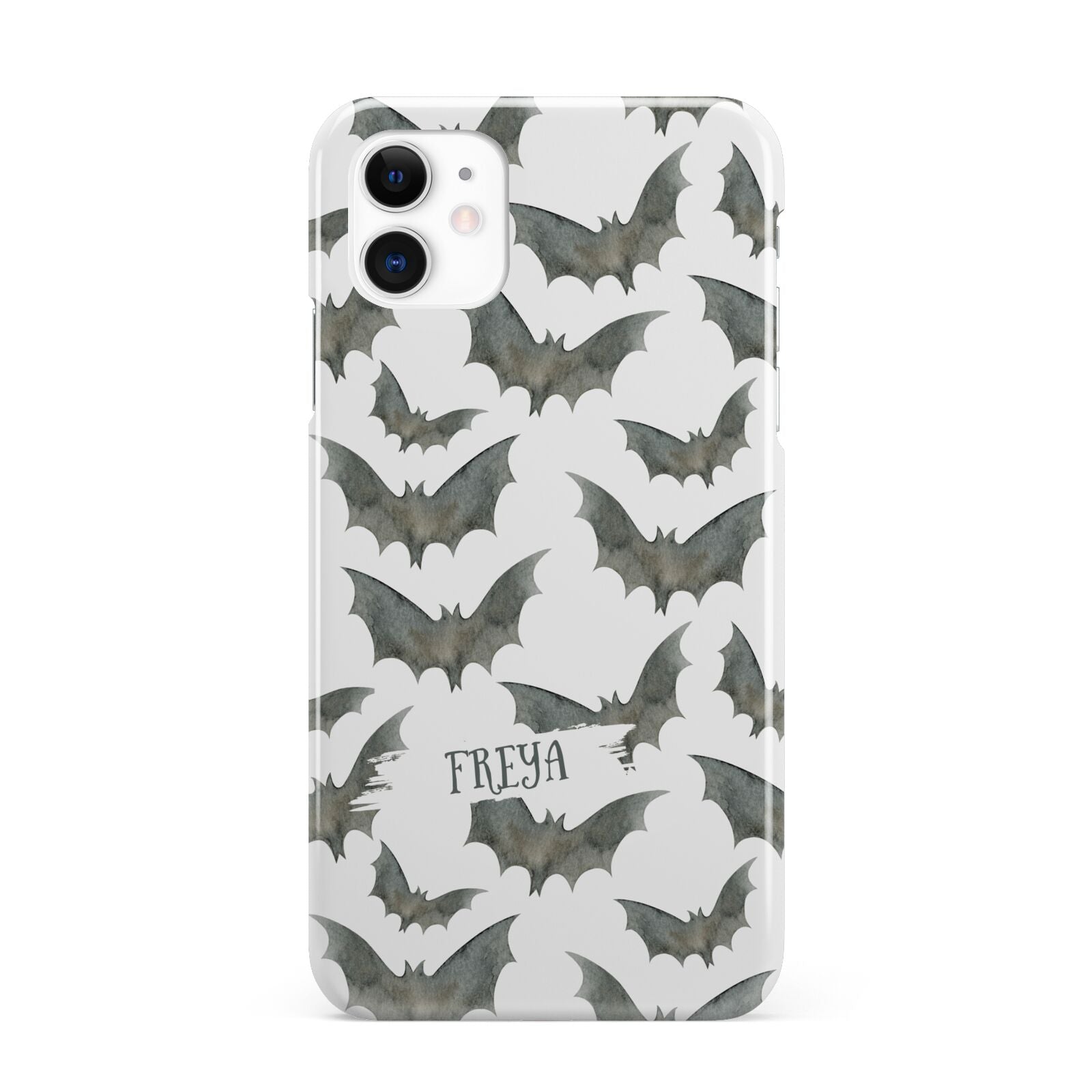 Halloween Bat Cloud iPhone 11 3D Snap Case