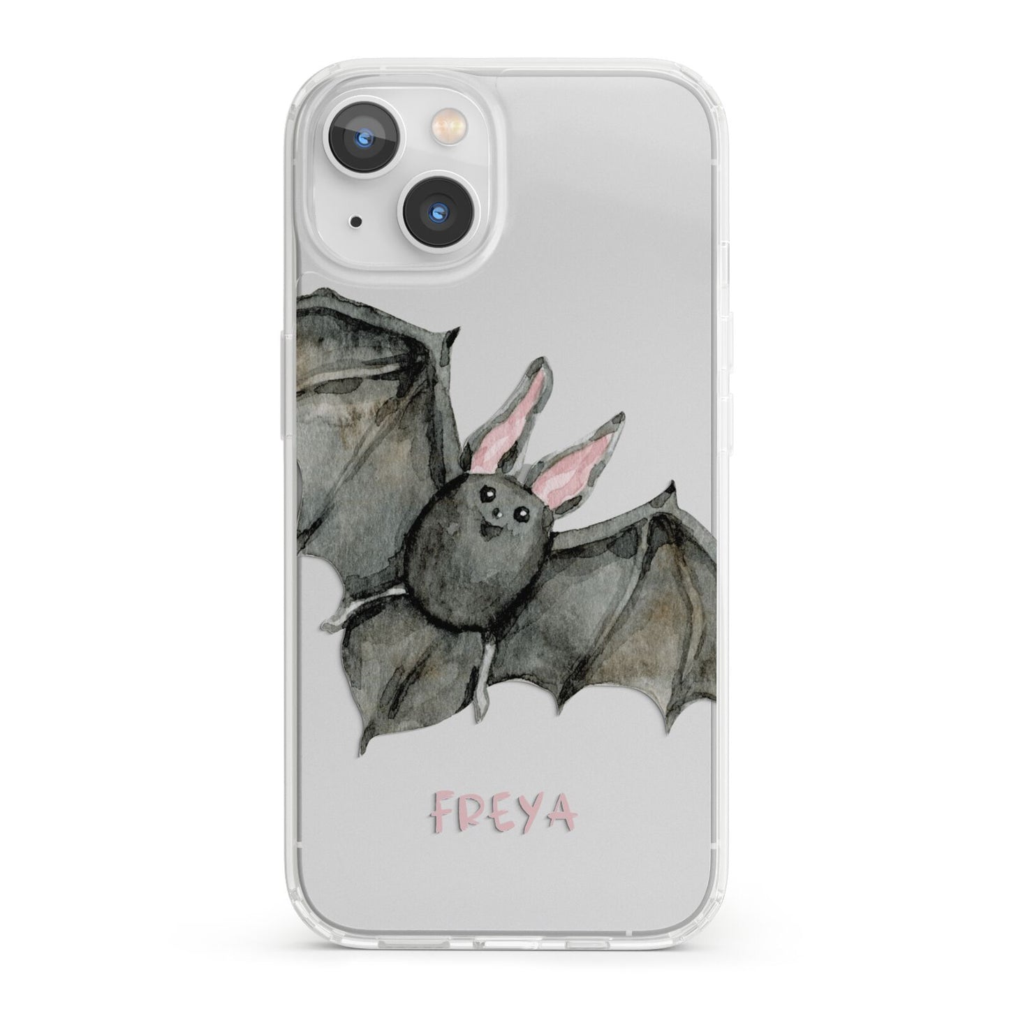 Halloween Bat iPhone 13 Clear Bumper Case